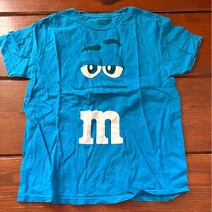 M&M'S Blue Character Graphic Kids T-Shirt